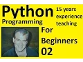 002 Python Programming for Beginners Big Data Bioinformatics