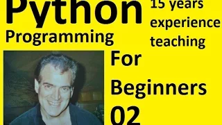 002 Python Programming for Beginners Big Data Bioinformatics