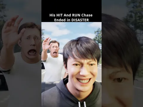 His HIT and RUN Chase ENDED IN DISASTER #shortsfeed #funny #story