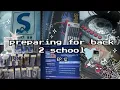 preparing for back to school BACK TO SCHOOL DIARIES 2006