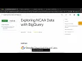 Exploring NCAA Data with BigQuery GSP160