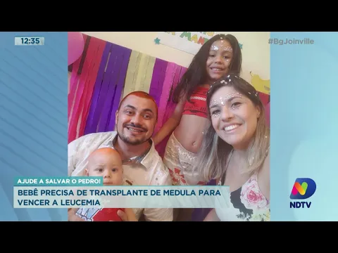 Ajude a salvar o Pedro! Bebê precisa de transplante de medula para vencer a leucemia
