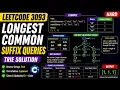 3093 LeetCode Longest Common Suffix Queries Trie Explained Simply