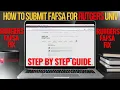 Submitting Fafsa For Rutgers University the step by step guide