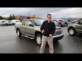 11 Green GMC Canyon SLE 3 7L Crew