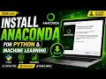 Day-1 Machine Learning Installing Anaconda ANACONDA ENVIRONMENT