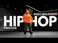 How I practice hip hop dance with Isolations from head to bottom Ep 3