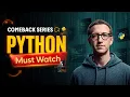 Python Comeback Series - Lecture 4 operator in Python Beginners