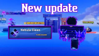 Nebula Claws Showcase Blade Ball Roblox