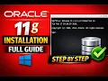 Oracle 11g Installation Step by Step SQL Plus 11 2 0 2 0 Setup on Windows