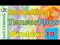 Installing Tensorflow on Windows 10 with Python 3 6 8
