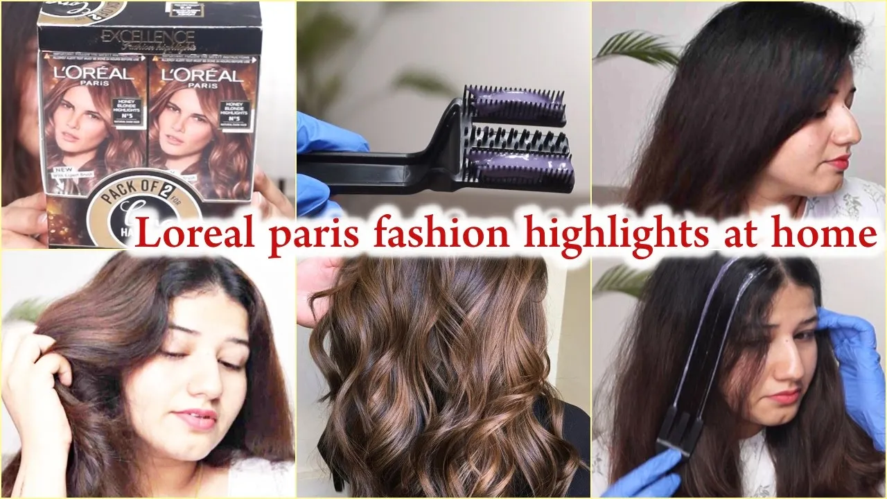Hair color @ home : Quarantine video : L'Oreal paris excellence creme : shade 5.32 Caramel Brown
