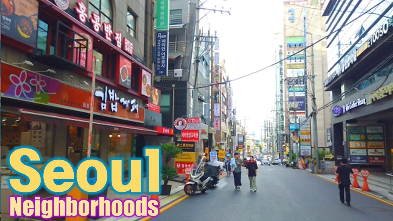 Seoul, Korea, Gangnam - Walking Tour of Neighborhood - 4K - Yeoksam 1-dong [Gangnam-gu 3] 3(3)-10