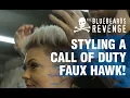 Haircut tutorial How to style Battery s faux hawk from Call of Duty Black Ops 4