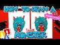 Download Lagu How To Draw A Love Monster