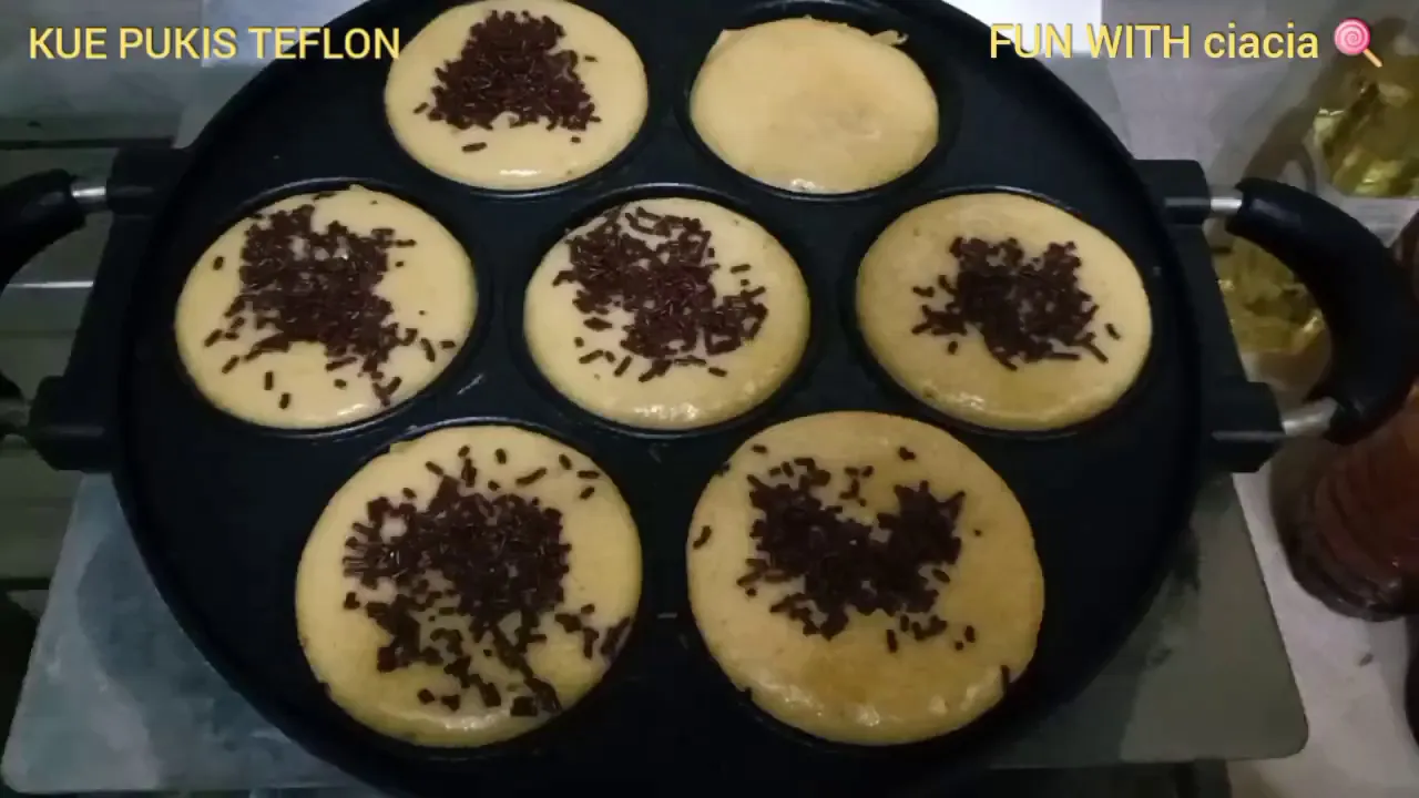 Resepkuecubitteflon #Takaransendoktanpamixer Resep Kue Cubit Teflon || Takaran Sendok Tanpa Mixer ba. 