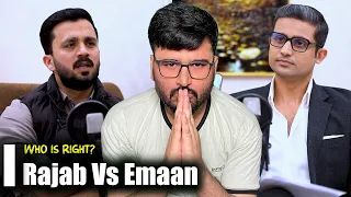 Rajab Butt VS Eman : Why Pakistani Influencer's Hide This?