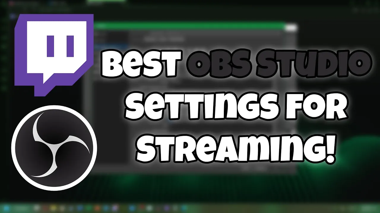 Best OBS Studio Settings For Streaming! (Working in 2024)