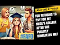 AITA for refusing to pay for my niece s college after she publicly humiliated me