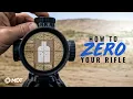 How to Zero a Rifle Scope Complete Beginner s Guide