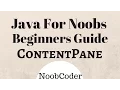 ContentPane BorderLayout JButtons Java Swing