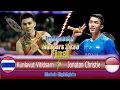 Download Lagu Kunlavut Vitidsarn (THA) [4] vs Jonatan Christie (INA) [3] - Indonesia Masters 2025 Final