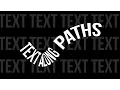 GIMP Text Along a Path