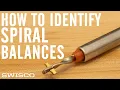 How to Identify a Replacement Spiral Balance