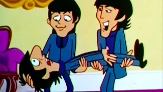 the beatles cartoon thank you girl episode 18 16mm film print hd