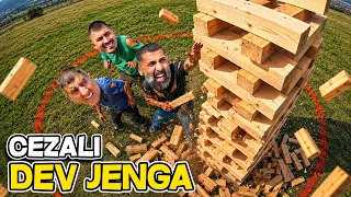 CEZALI DEV JENGA OYNADIK