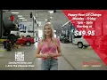 Happy Hour Oil Changes Starting at 49 95 Jim Glover Chevy