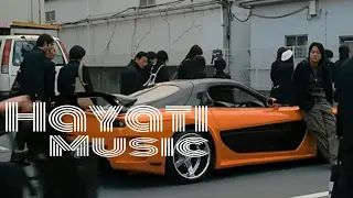 hans rx 7 orange demon tokyo drift l dark light full hd 