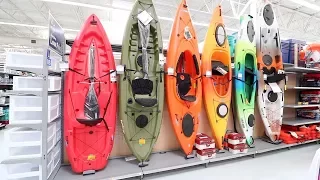 Buying FIRST KAYAK on a WALMART budget on the WATER REVIEW