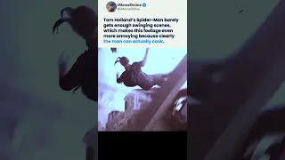 تام هالند به ندرت صحنه های اکشن و پر زد و خورد دارد و این فیلم ثابت می کند که مارول در  مرد عنکبوتی اشتباه کرده است  دندنها