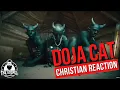 Christians React to dojacat - Demons The Broalition Reacts