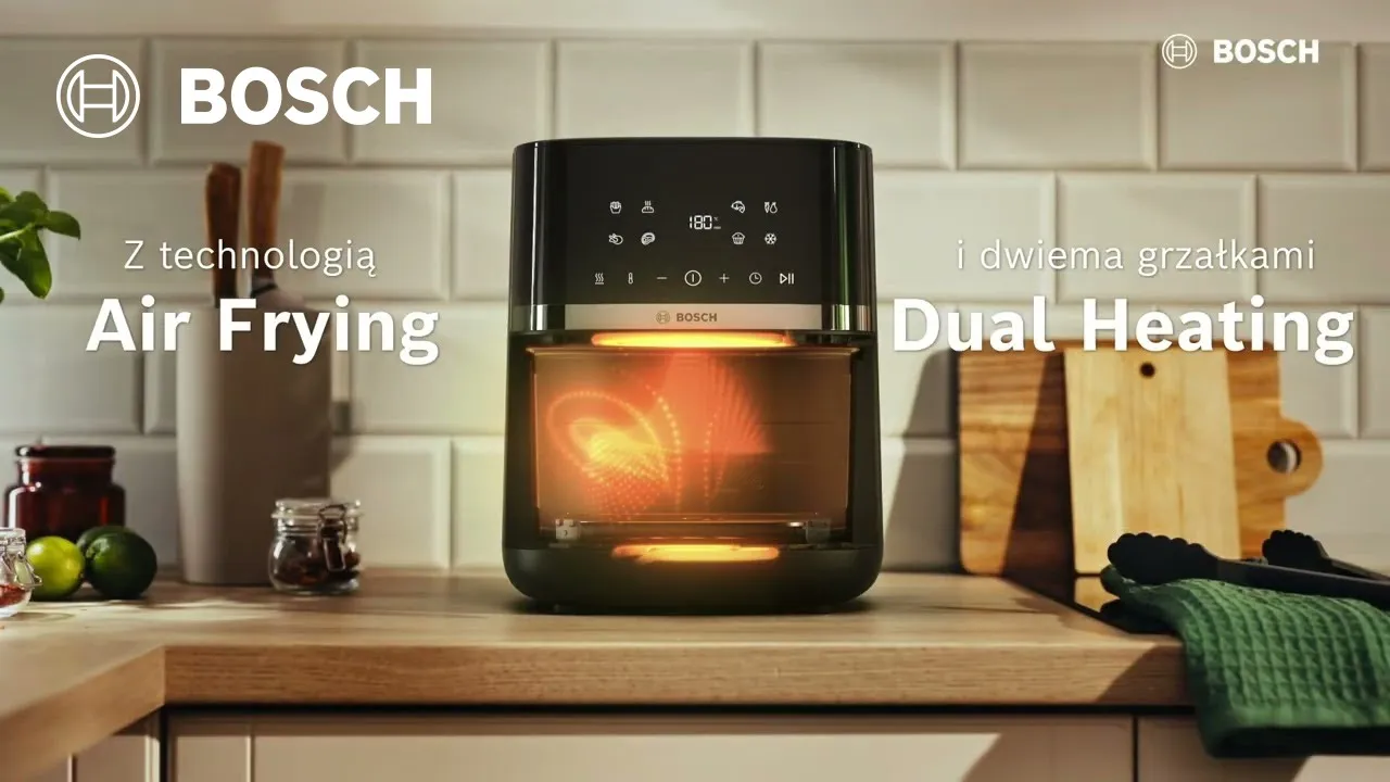 Bosch Home Polska — Bosch Air Fryer Serie 4 — Szybkie i zdrowe gotowanie (YouTube video ad)