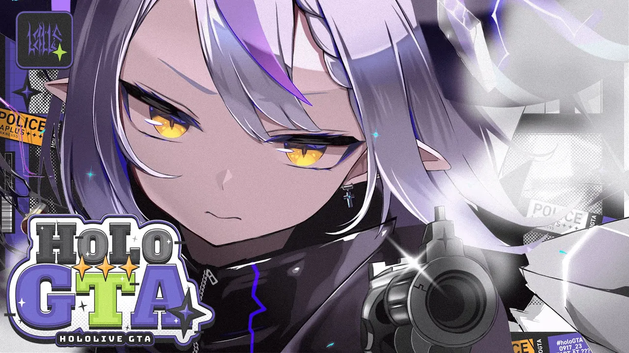 【 #holoGTA 】ホロGTA２日目??吾輩がこの国の治安を守ります！！！【ラプラス・ダークネス/ホロライブ】