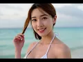 Lagu Japanese Idol Style - Beach Photoshoot 2025 - White Bikini Lookbook