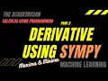 SP 3 Python calculus Identification of local maximum and minimum and inflection point