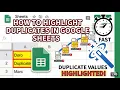 How to Highlight Duplicates in Google Sheets Fast Easy