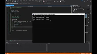 Loops using Boolean Data Types