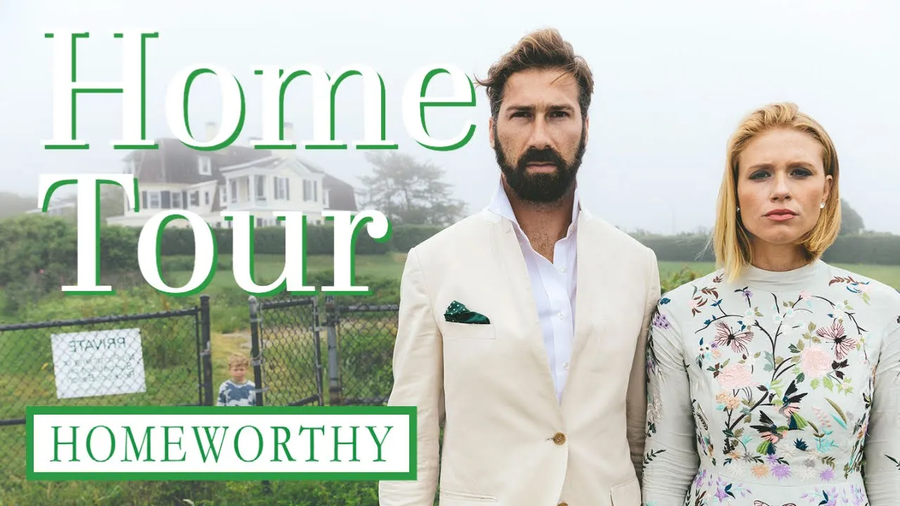 HOUSE TOUR | Oceanfront Newport Mansion with Beautiful Gardens