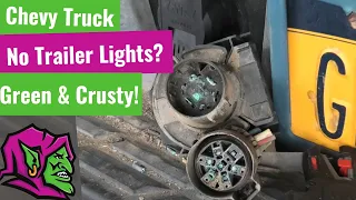 Chevy Truck Trailer Plug Corroded? Easy 7-Pin Connector Repair!