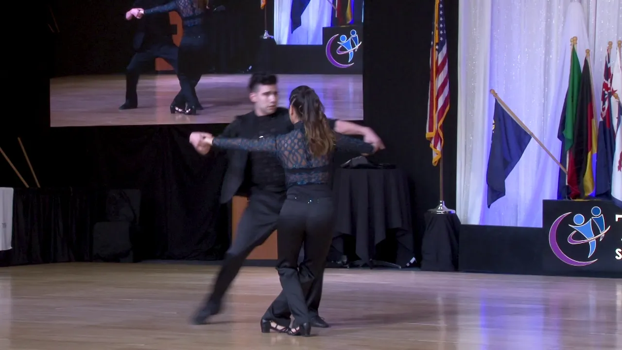 The Open 2019   1st Place   Rising Star Showcase   Jason Abner and Mia Pastor