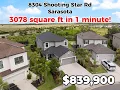 3807 Sq ft in ONE MINUTE 8304 Shooting Star Rd Sarasota FL