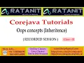 Core java Tutorials Oops concepts by Mr Ratan class-02