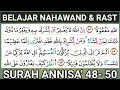 Lagu Belajar Maqom Nahawand \u0026 Rast Lanjutan Surah Annisa’ Ayat 48 - 50