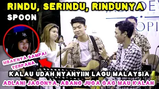 Download RINDU, SERINDU, RINDUNYA - SPOON (LIVE) MENOEWA KOPI | NABILA MAHARANI FT TRI SUAKA DAN ADLANI RAMBE MP3