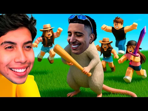 Video Thumbnail: PUSE A PELEAR A MRSTIVEN PVPS EN ROBA UN BRAINROT!🥊