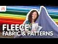 Fabric Masterclass Fleece Fabric Patterns